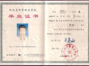 河北省中专毕业证编码怎样编制